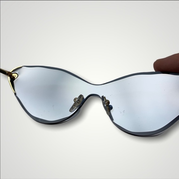 Chloe Curtis 60mm Cat Eye Shield Sunglasses - Picture 11 of 11